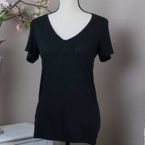 PINK Victoria's Secret Tops - VS Pink V-neck T-shirt Size PS